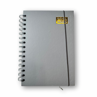 Agenda 2026 A5 espiral lisa pastel