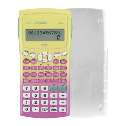 Calculadora científica M240 Sunset rosa