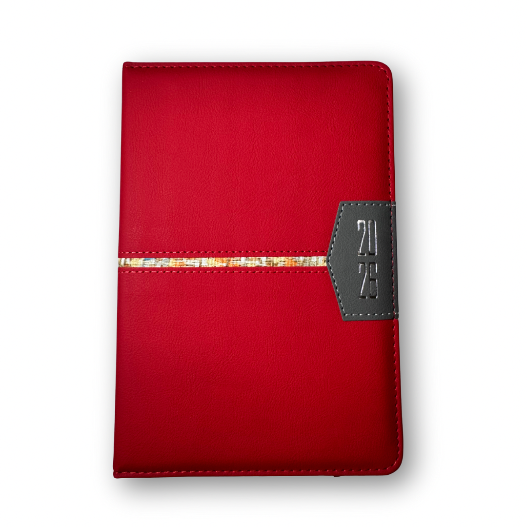 Agenda 2026 A5 tipo piel