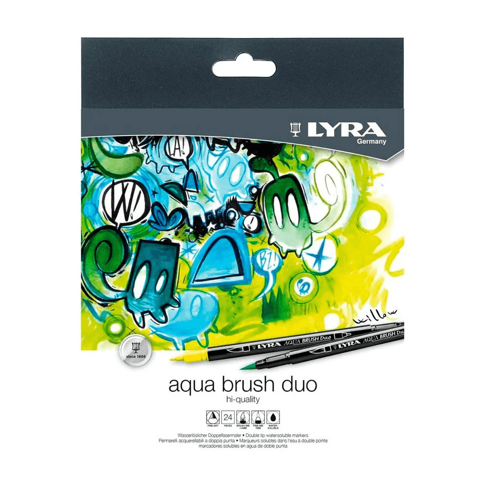 Aqua Brush duo Lyra 24 piezas
