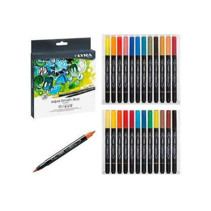 Aqua Brush duo Lyra 24 piezas