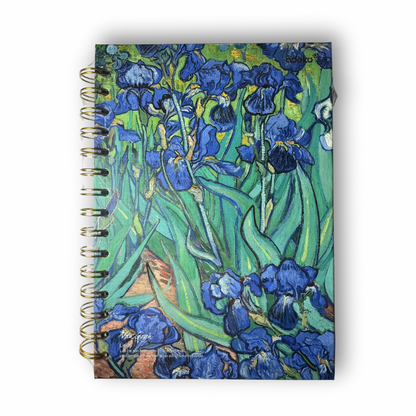 Cuaderno Van Gogh A5 de puntos con espiral