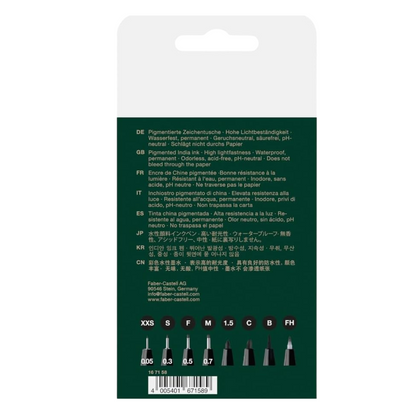 Pitt artist pens c/8 Faber Castell