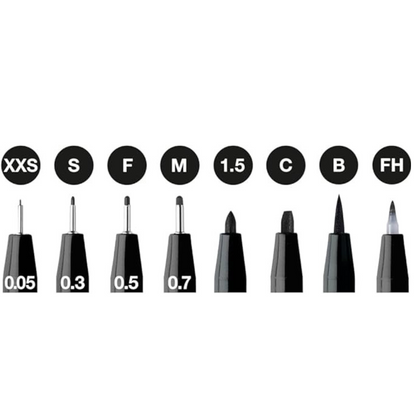 Pitt artist pens c/8 Faber Castell