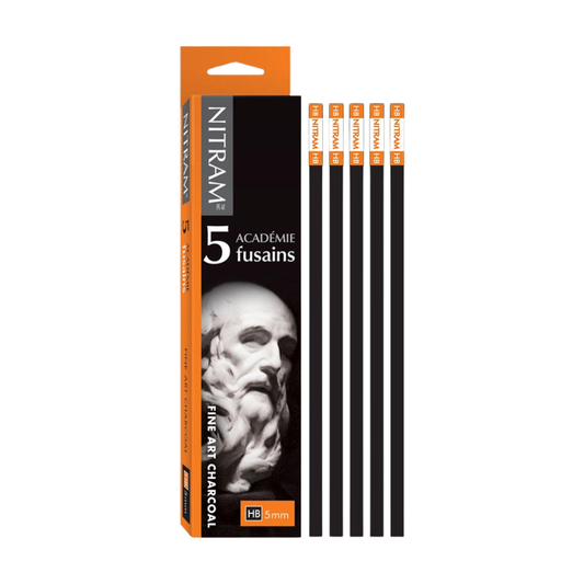 Carbón Nitram 5 Académie Fusains HB