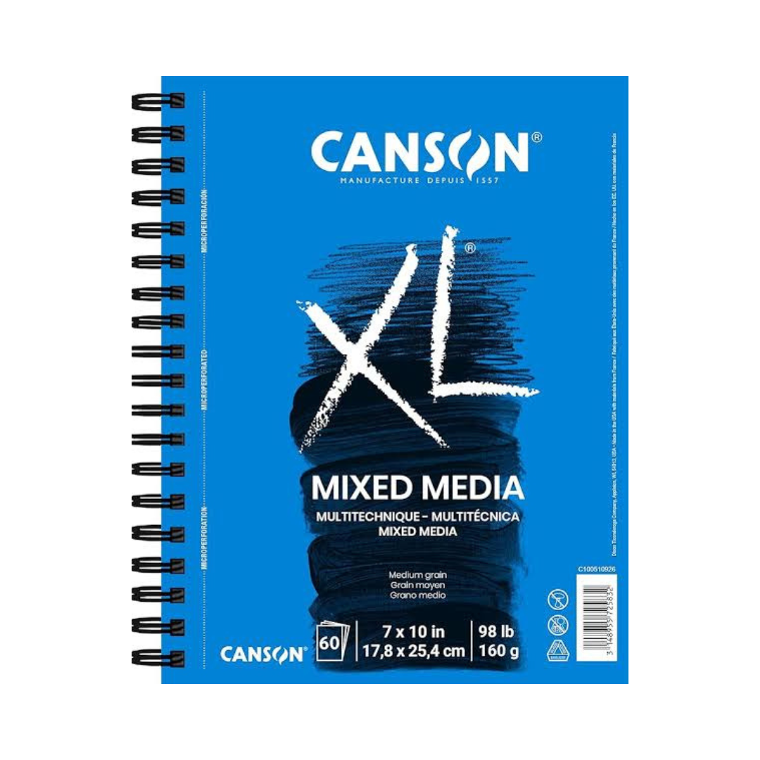Bloc mix media XL Canson 7x10in