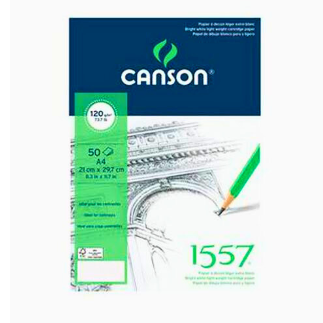 Bloc Canson 1557 A4 120gr