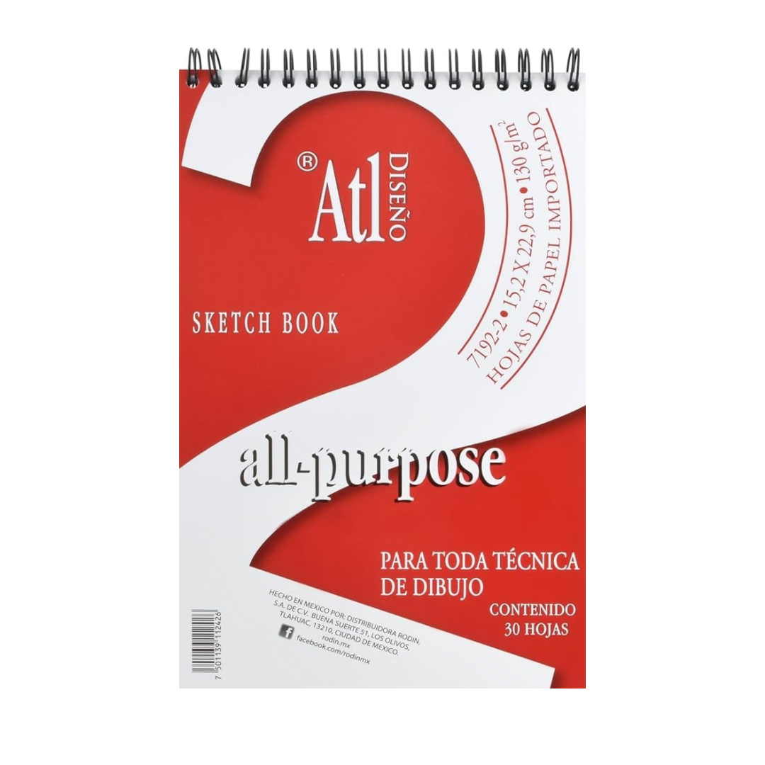 Bloc ATL all-purpose n.2 15.2x22.9cm