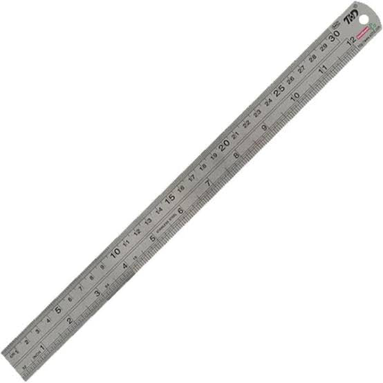 Regla de acero truper para corte 30cm