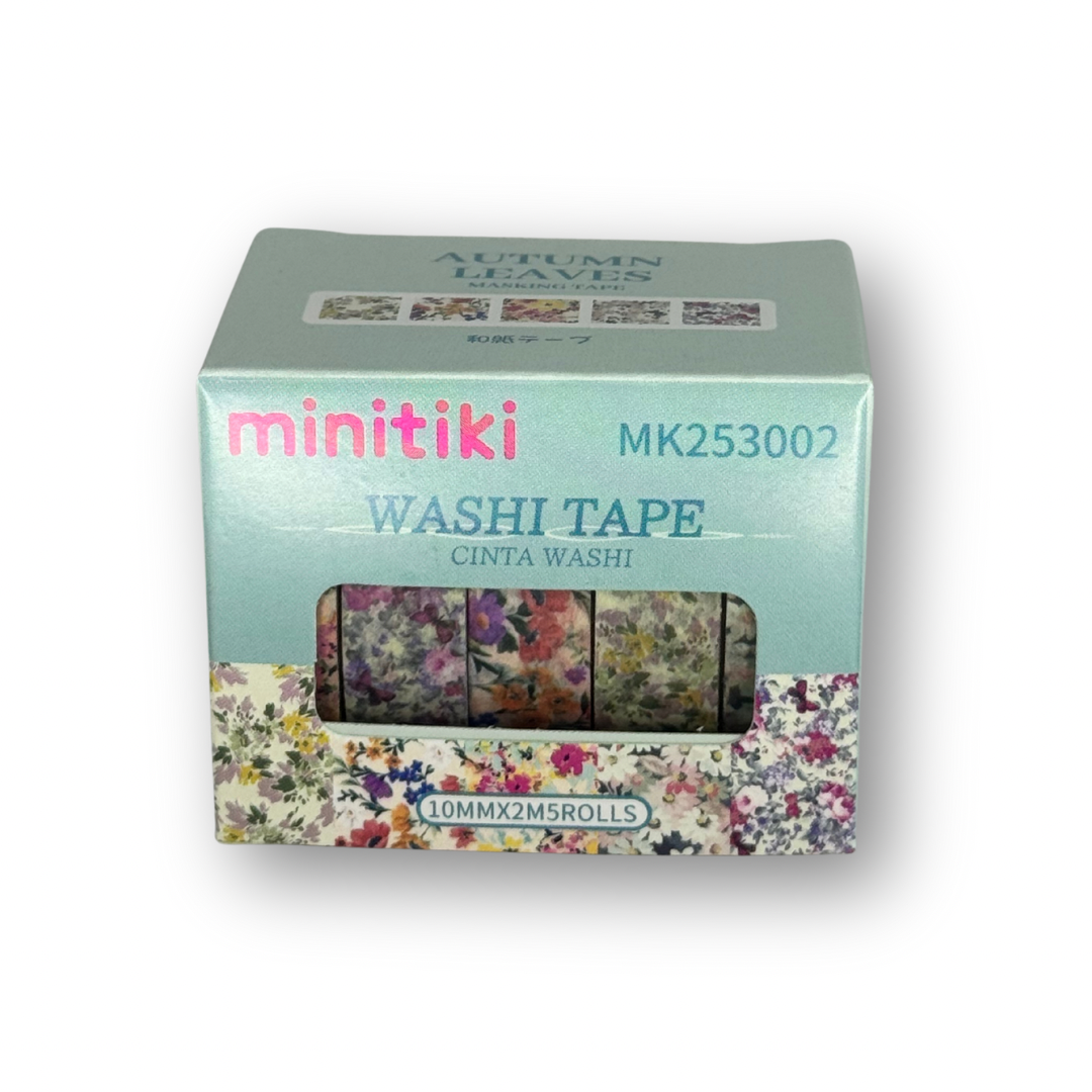 Washi tape autumn leaves c/5