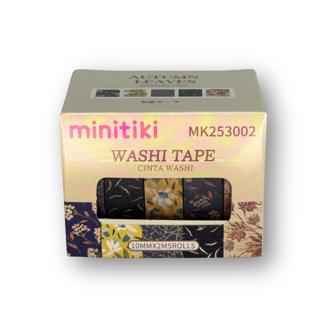Washi tape autumn leaves c/5