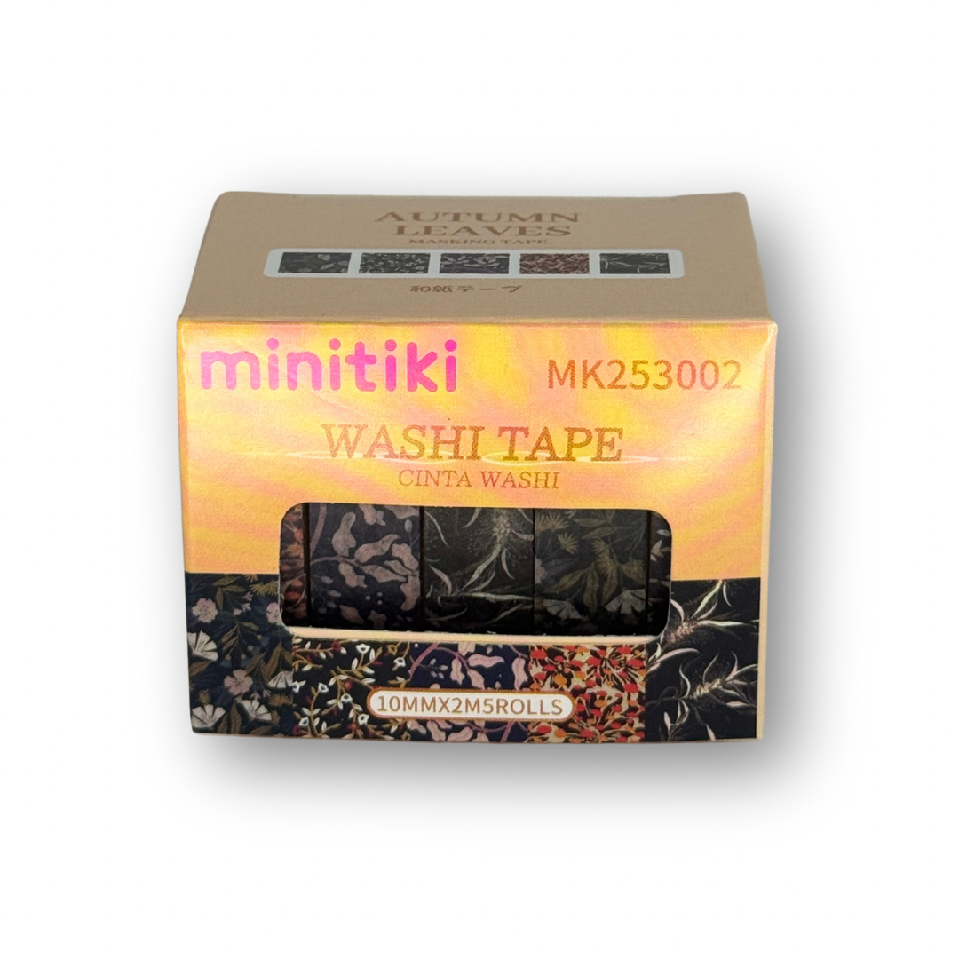 Washi tape autumn leaves c/5