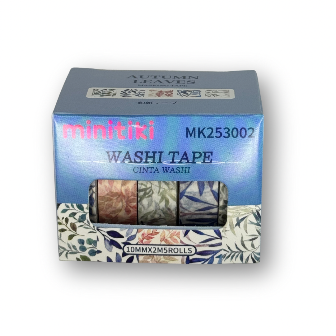 Washi tape autumn leaves c/5
