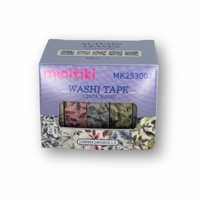 Washi tape autumn leaves c/5
