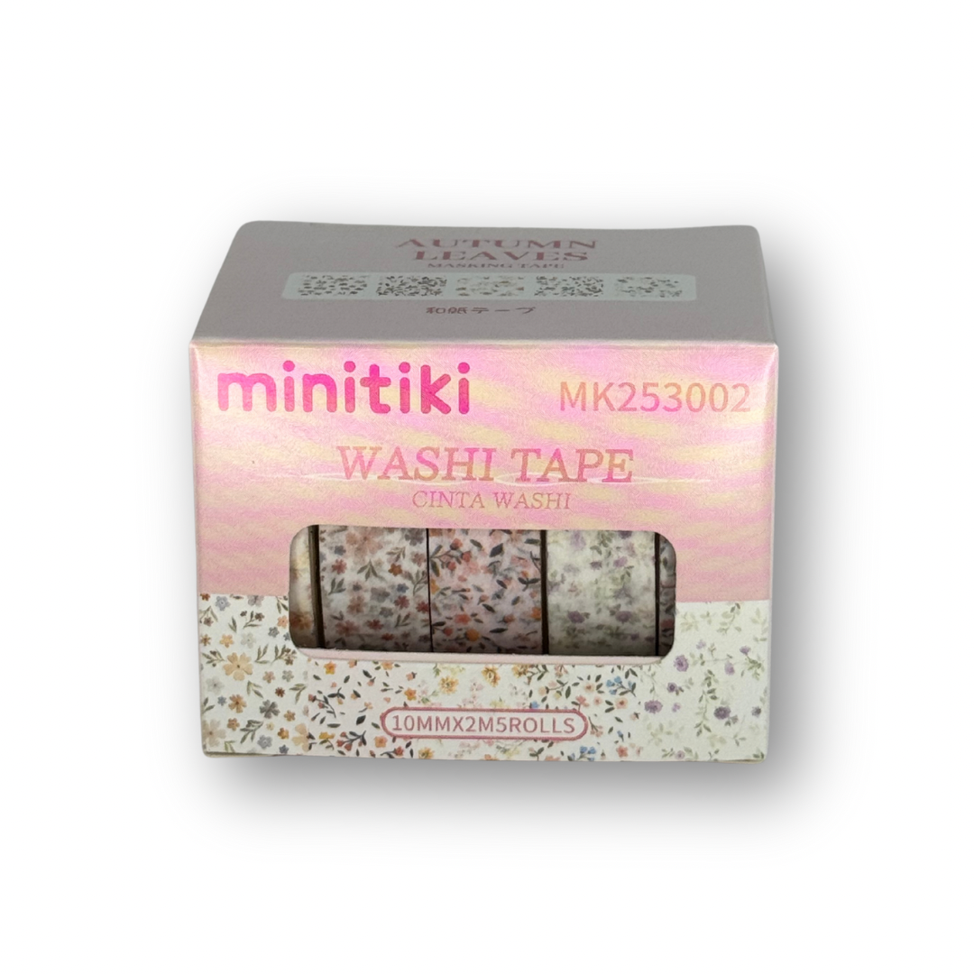 Washi tape autumn leaves c/5