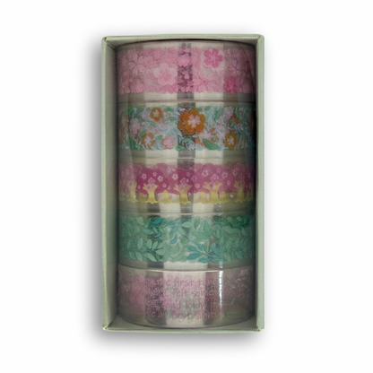 Washi tape transparente c/5
