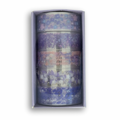 Washi tape transparente c/5