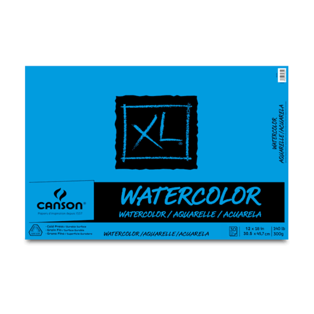 Bloc Watercolor XL Canson 30.5x45.7cm