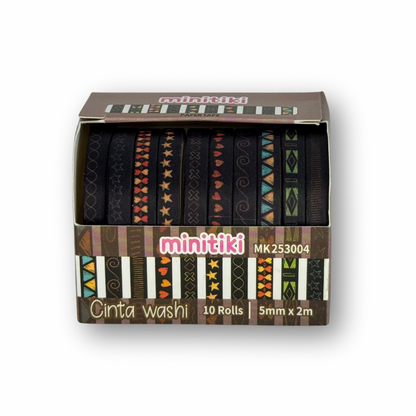 Washi tape delgada c/10