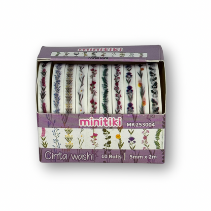 Washi tape delgada c/10