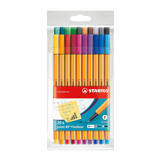Set Stabilo point 88 c/20