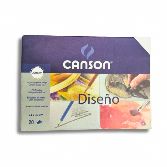 Bloc diseño Canson 200gr 24x33cm