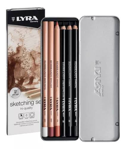 Sketching set Rembrandt Lyra c/6