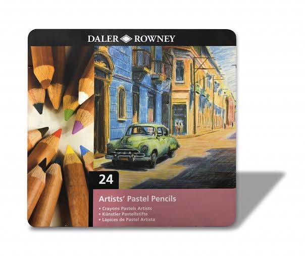 Lápices pastel Daler-Rowney c/24 colores