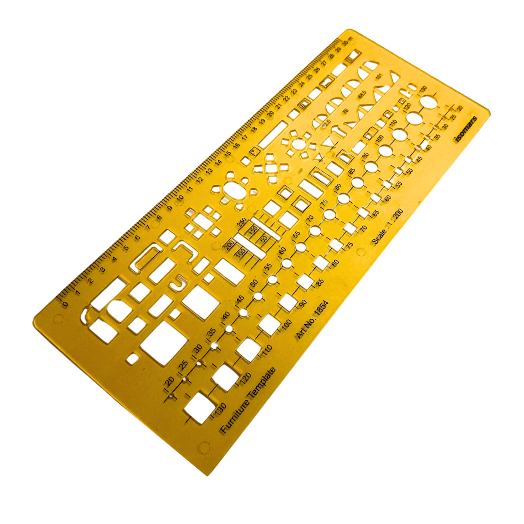 Plantilla de muebles esc 1:200