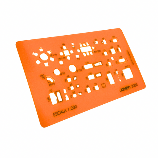 Plantilla de muebles esc 1:200 jomen
