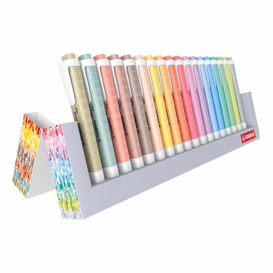 Estuche c/18 marcatextos swingcool nature colores