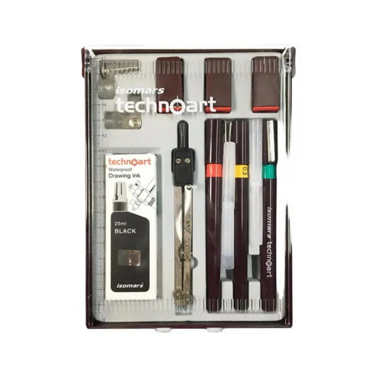 Set de 3 estilógrafos recargables isomars