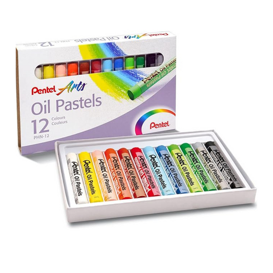 Óleos pastel Pentel 12 barras