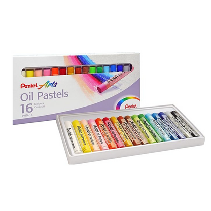 Óleos pastel Pentel 16 barras