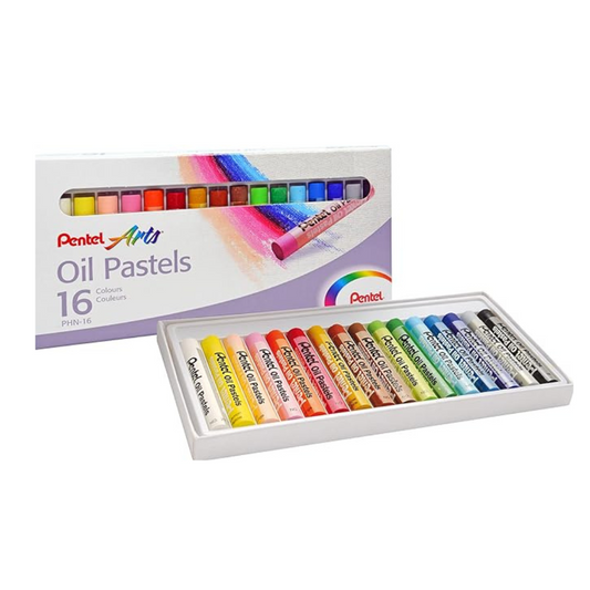 Óleos pastel Pentel 16 barras