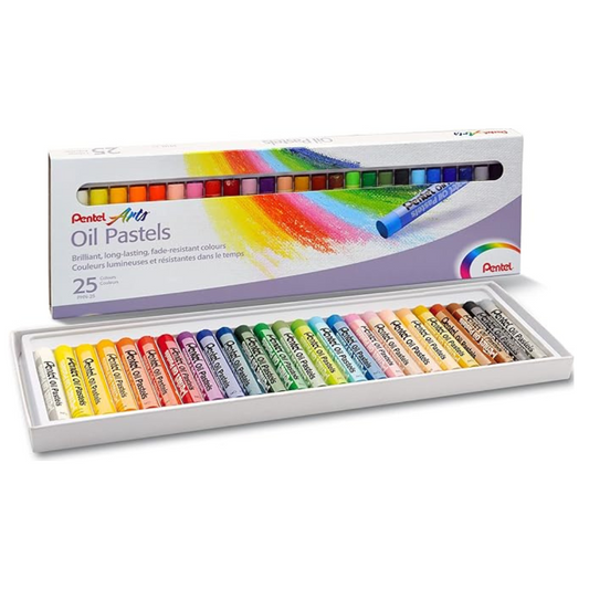 Óleos pastel Pentel 25 barras