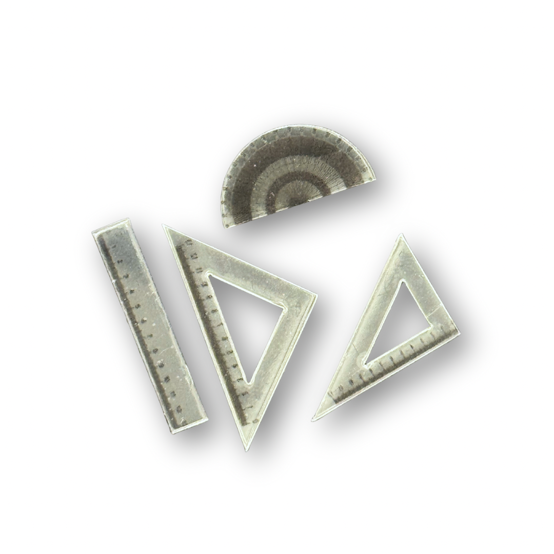 Juego geométrico mini de colección