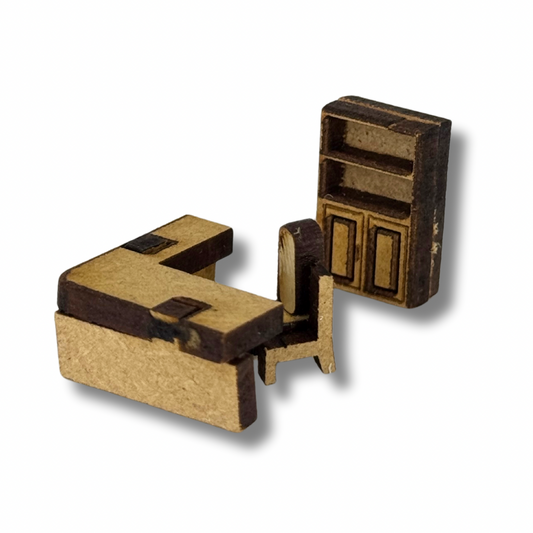 Escritorio mdf esc 1:75