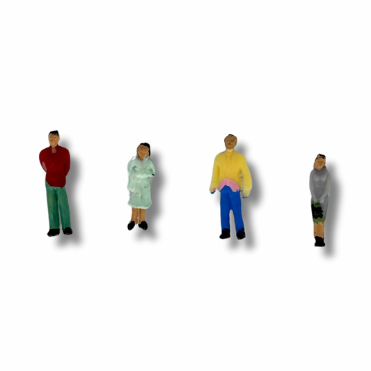 Gente pintada c/4 esc 1:50