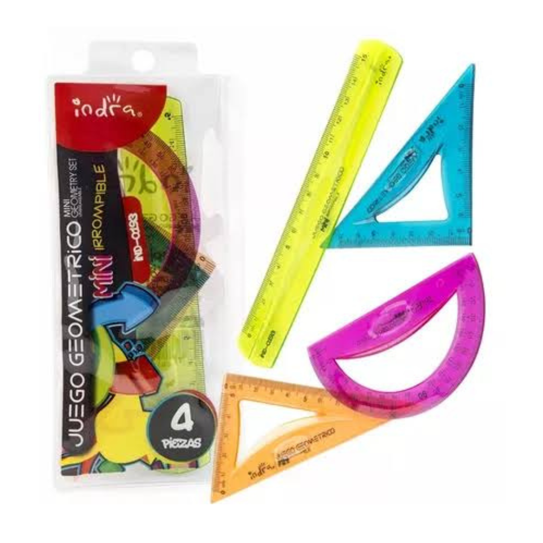 Juego geométrico mini irrompible Indra