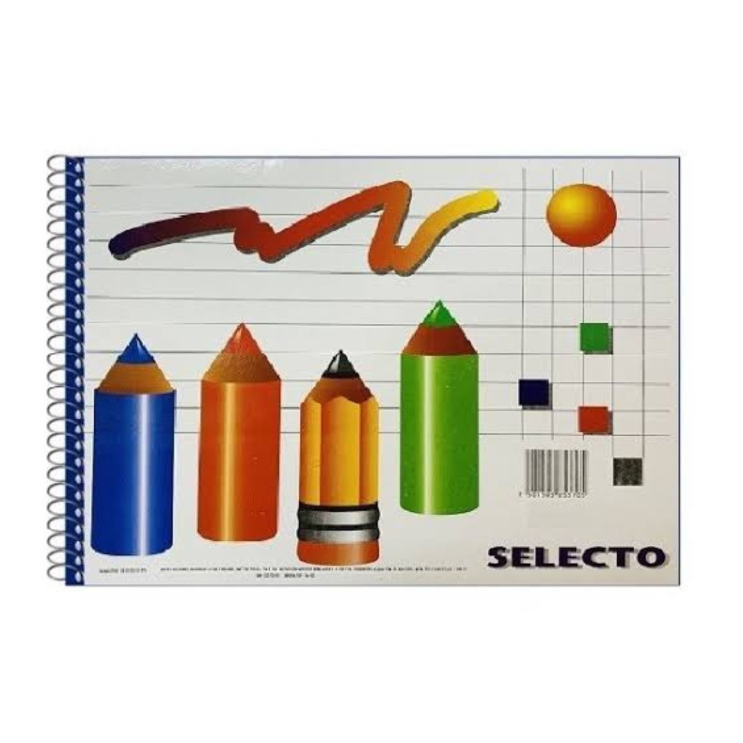 Cuaderno marquilla 30 hojas 32x24.5cm