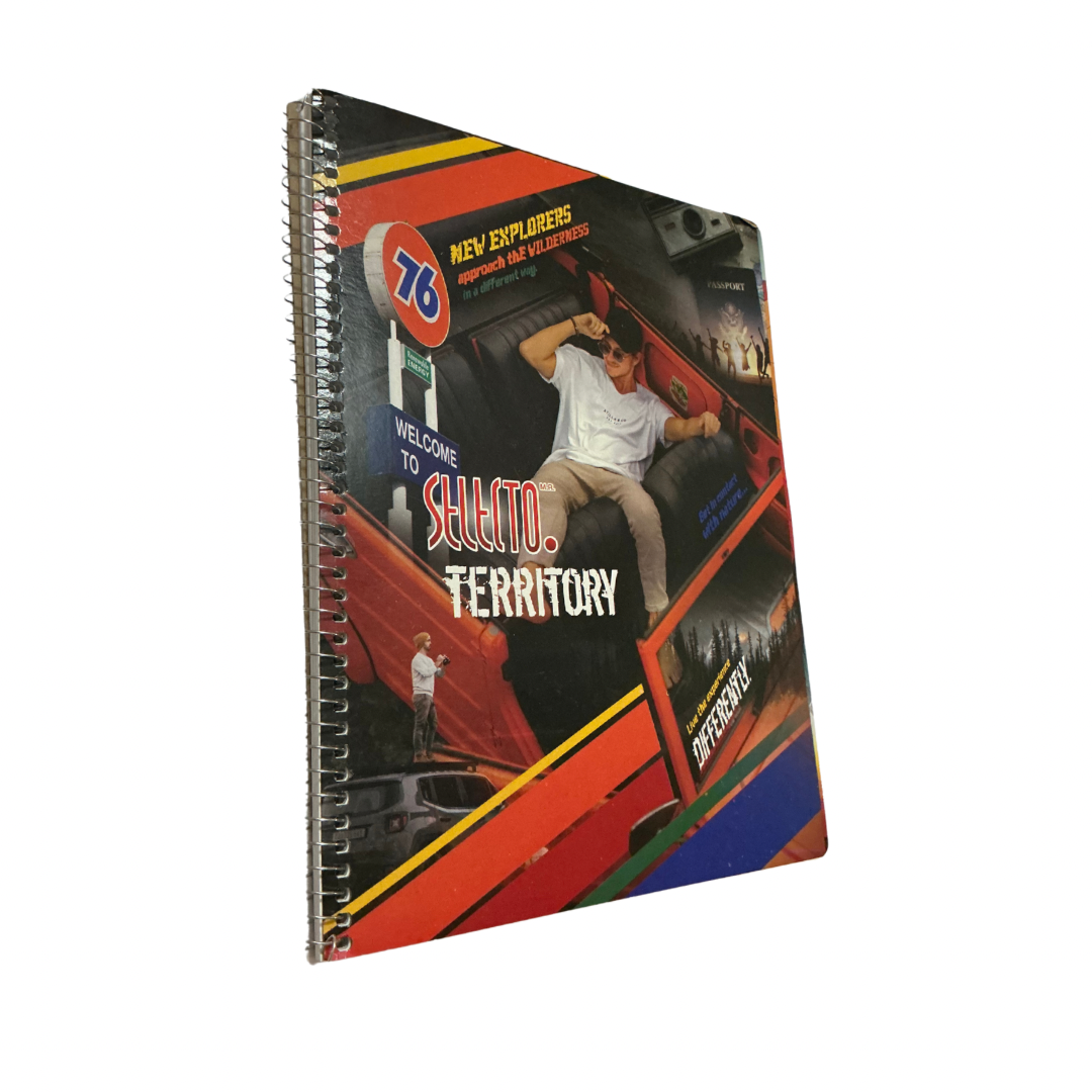 Cuaderno profesional rayas con 100 hojas