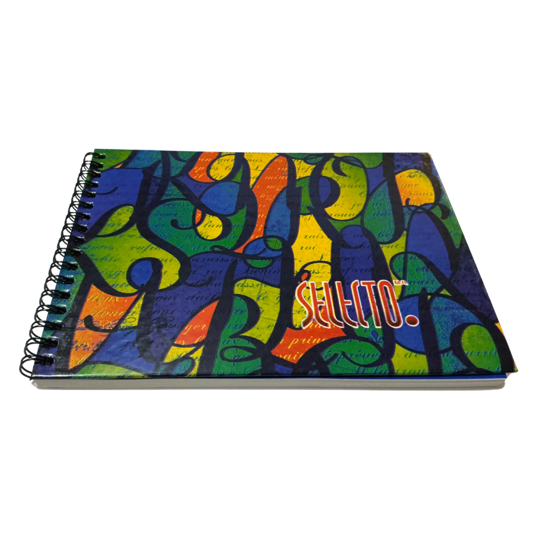 Cuaderno italiano pasta dura doble raya
