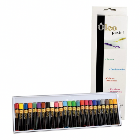 Óleo Pastel Rodart 24 barras