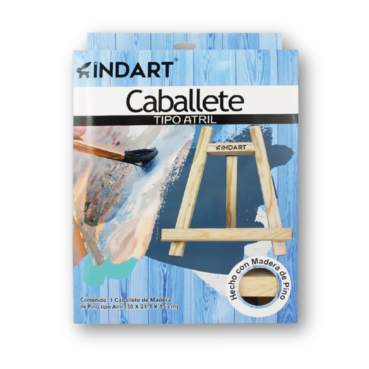 Caballete de mesa de madera Indart