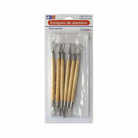 6 Estiques de Alambre Para Cortar 20.3 cm Atl