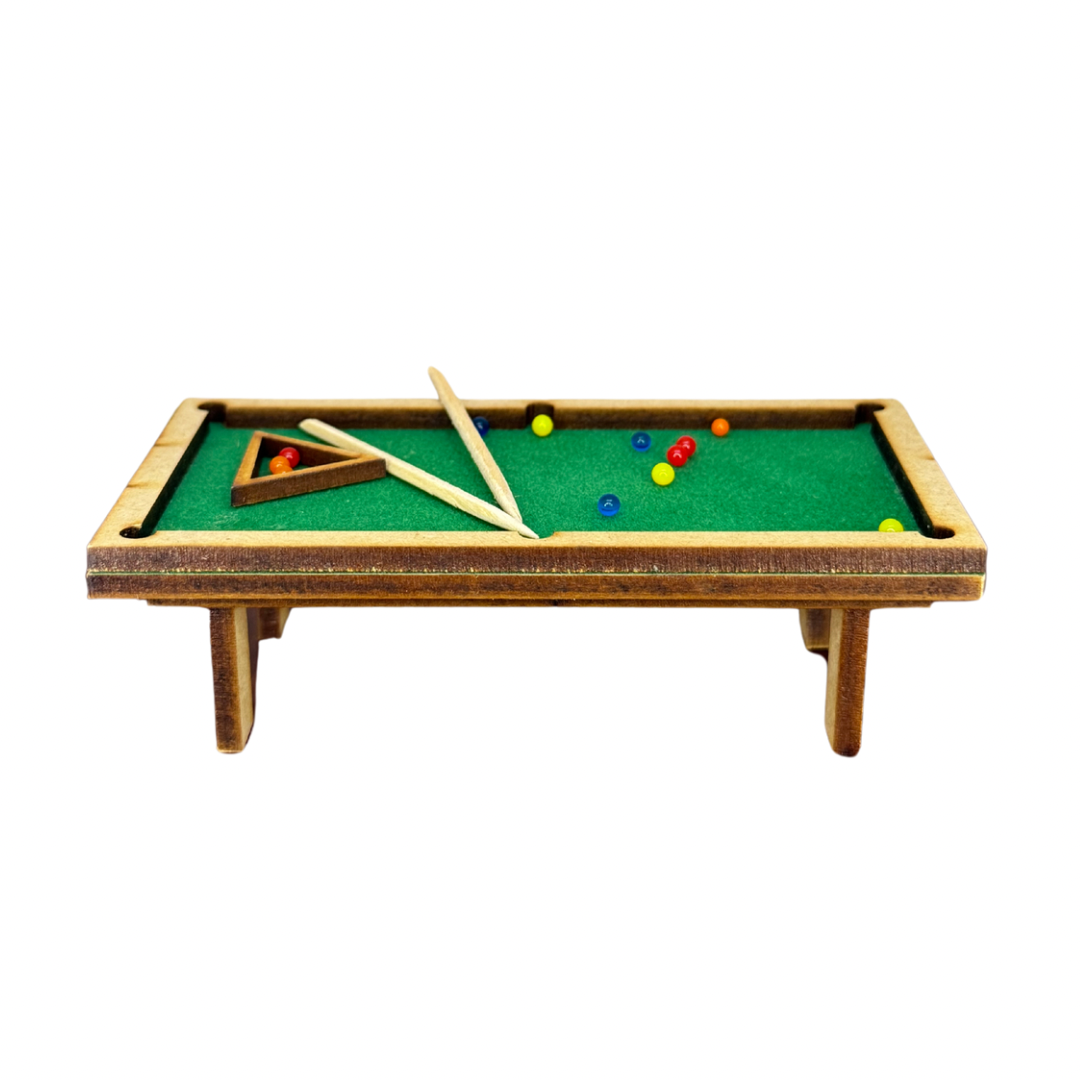 Mesa de billar esc 1:50