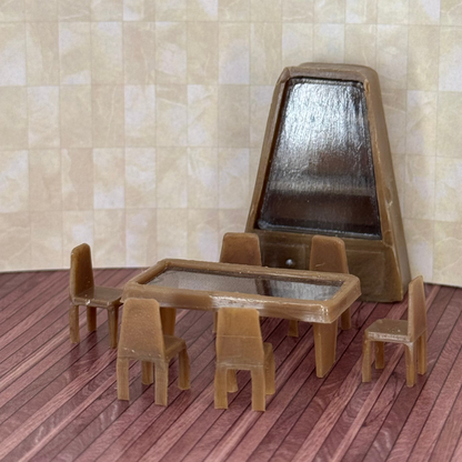 Comedor rectangular esc 1:50