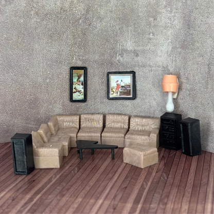 Sala en L esc 1:50