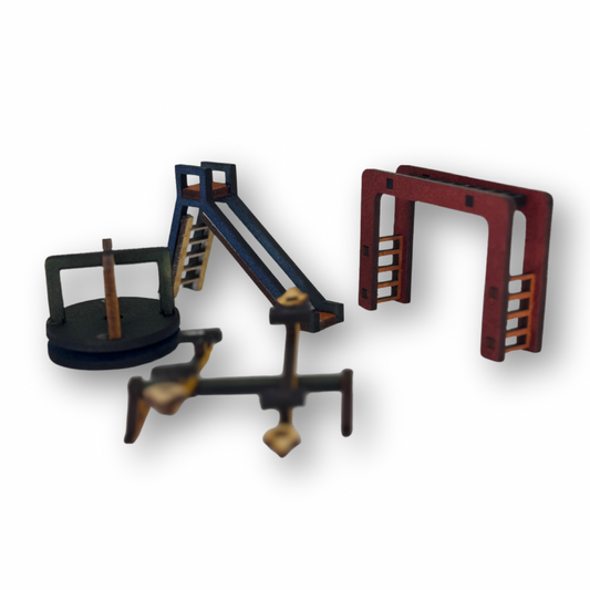 Juegos infantiles mdf esc 1:75